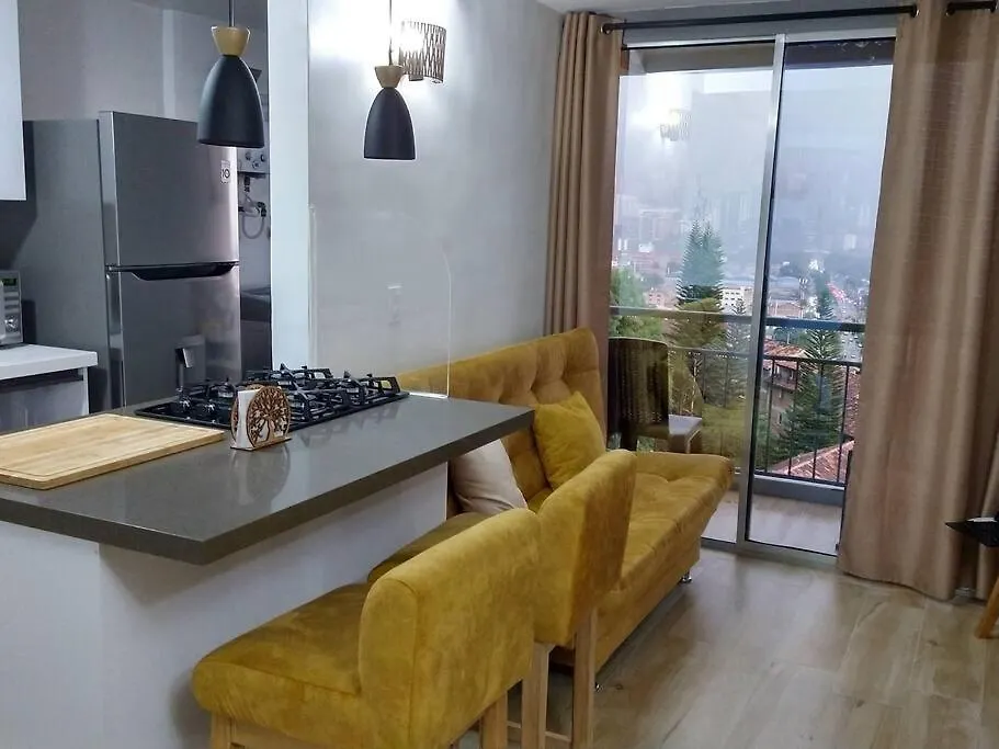 Apartamento Amoblado Completo -Vista Espectacular Medellin Apartment